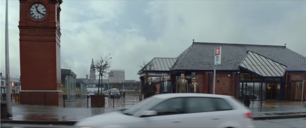De Niro at Bolton Train Station