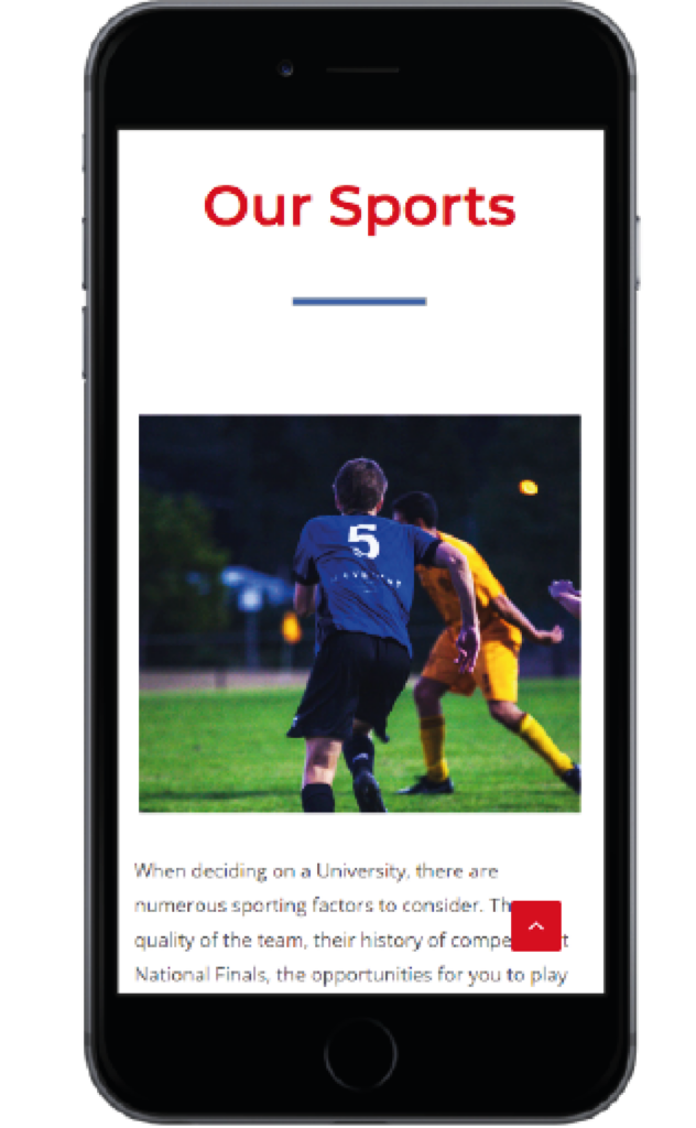 fivezero mobile case studyi Mobile version of the fivezero website