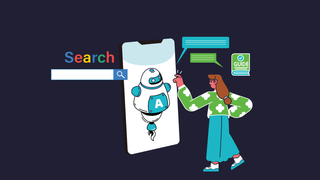 Phone Screen and Google AI Search